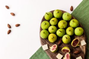 Green fig fruit